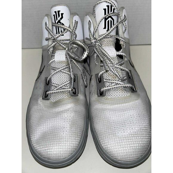 Nike Air Kyrie Flytrap 4 CT1972-100 White Basketball Shoes Mens Size 14 - Picture 3 of 7